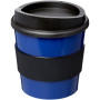 Americano® Primo 250 ml tumbler with grip - Blue/Solid black