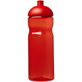 H2O Active® Base 650 ml drikkeflaske med kuppelformet låg - Rød