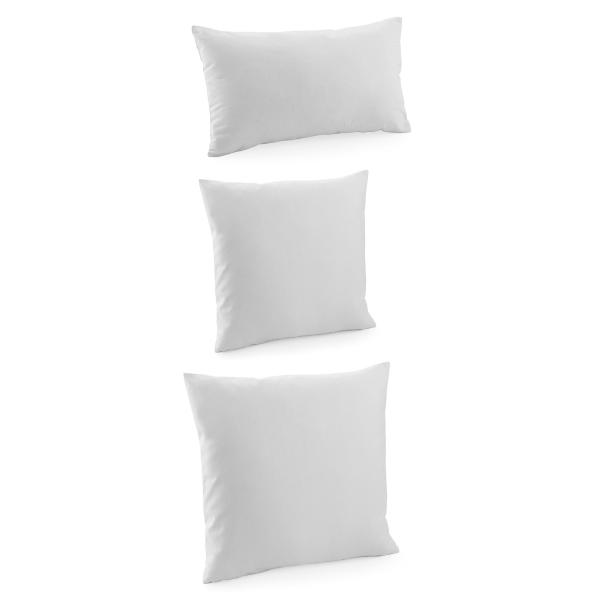 Fairtrade Cotton Canvas Cushion Cover - Light Grey - 30x50cm (S)
