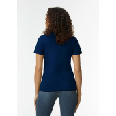 Gildan T-shirt SoftStyle Midweight for her 32 navy M