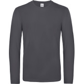 #E190 Men's T-shirt long sleeve Dark Grey M
