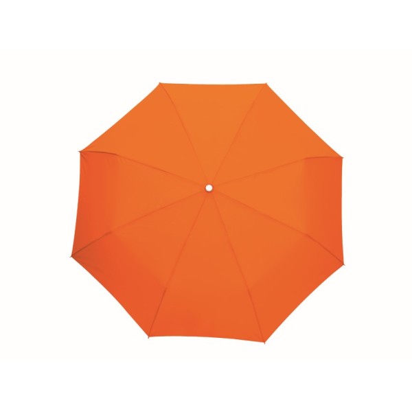 Manueel te openen uit 3 secties bestaande paraplu TWIST oranje
