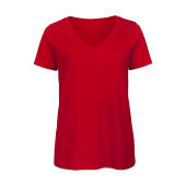 Organic Inspire V /women T-Shirt - Red - XS