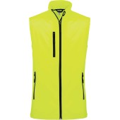 Dames softshell bodywarmer Fluorescent Yellow 4XL