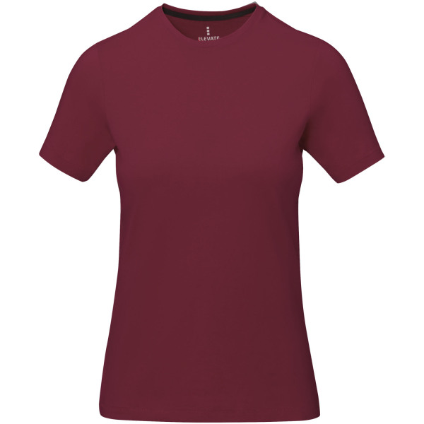 Nanaimo short sleeve women's t-shirt - Burgundy - S