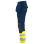 6534 pants HV CL 1 Yellow/navy C42