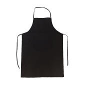 BUDAPEST Festival Apron with Pocket - Black - One Size