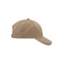MB6118 Brushed 6 Panel Cap - beige - one size