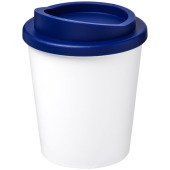 Americano® espresso 250 ml geïsoleerde beker - Wit/Blauw