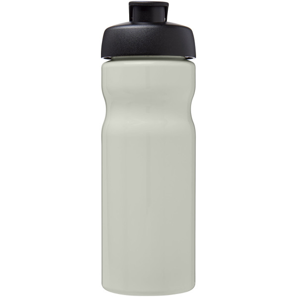 H2O Active® Eco Base 650 ml flip lid sport bottle - Ivory white/Solid black