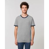 Ringer - Uniseks T-shirt met contrasterende boorden