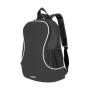 Fuji Basic Backpack - Black/White