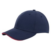 Navy/rood