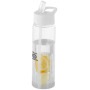 Tutti-frutti 740 ml Tritan™ infuser sport bottle - Transparent/White