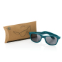 RCS recycled PP plastic sunglasses, turquoise