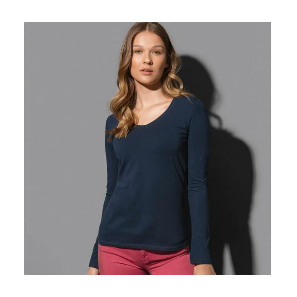 CLAIRE V-NECK LONG SLEEVE