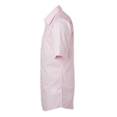 Men's Shirt Shortsleeve Poplin - light-pink - 4XL