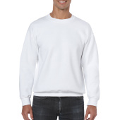 Gildan Sweater Crewneck HeavyBlend unisex White 5XL