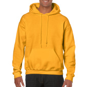 Gildan Sweater Hooded HeavyBlend for him Gold S