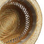 Straw Summer Trilby - Natural - S/M