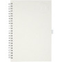 Dairy Dream referentie A5 spiraal notitieboek gemaakt van gerecyclede melkpakken - Gebroken wit