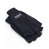 Half Finger Gloves - Black - One Size