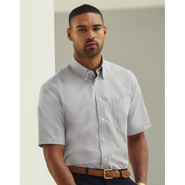 Oxford Shirt Short Sleeve - White