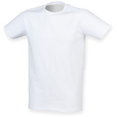 Men's Feel Good Stretch Crew Neck T-Shirt White XXL