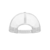 MB070 5 Panel Polyester Mesh Cap - neon-pink/white - one size