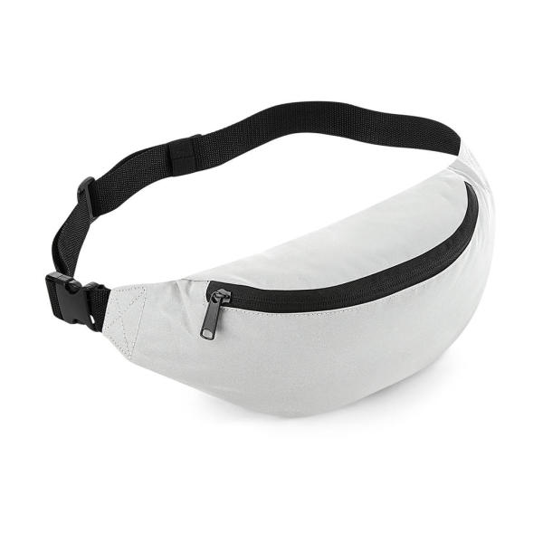 Reflective Belt Bag - Silver Reflective - One Size