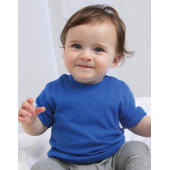 Baby T-Shirt - Charcoal Grey Melange Organic