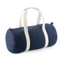 Denim Barrel Bag - Denim Blue - One Size