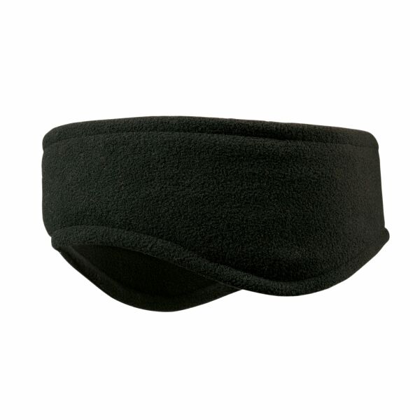 Luxury Fleece Headband Schwarz