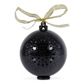 BRAINZ Kerstbal Speaker Zwart