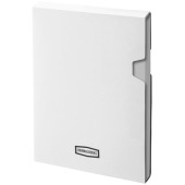 Executive A4 hardcover notitieboek - Zilver