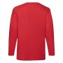 FOTL Valueweight Longsleeve T, Red, M