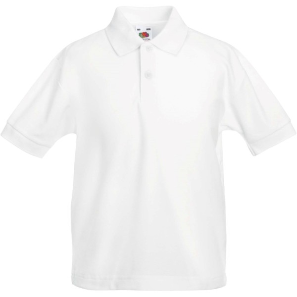 65/35 Kids' polo shirt White 14-15 jaar