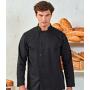 Essential Long Sleeve Chef's Jacket, Black, 3XL, Premier