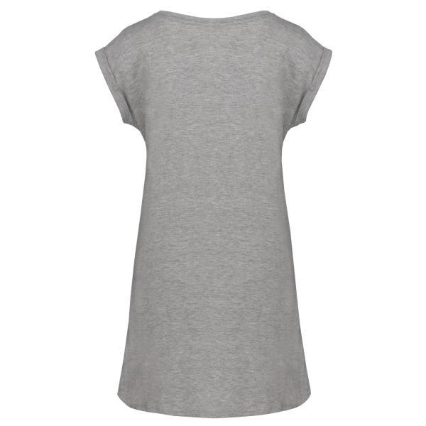 Lang dames-t-shirt Light grey heather S/M