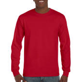 Ultra Cotton Adult T-Shirt LS - Red - 5XL