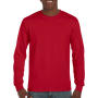 Ultra Cotton Adult T-Shirt LS - Red - M