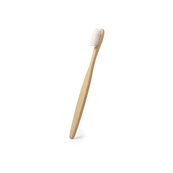 Bedrukte tandenborstel van bamboe