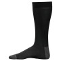 Halflange, geklede sokken van gemerceriseerd katoen - 'Origine France Garantie' Black / Dark Grey Heather 35/38 EU