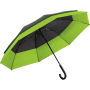 AC golf umbrella FARE®-Stretch 360 - black-lime