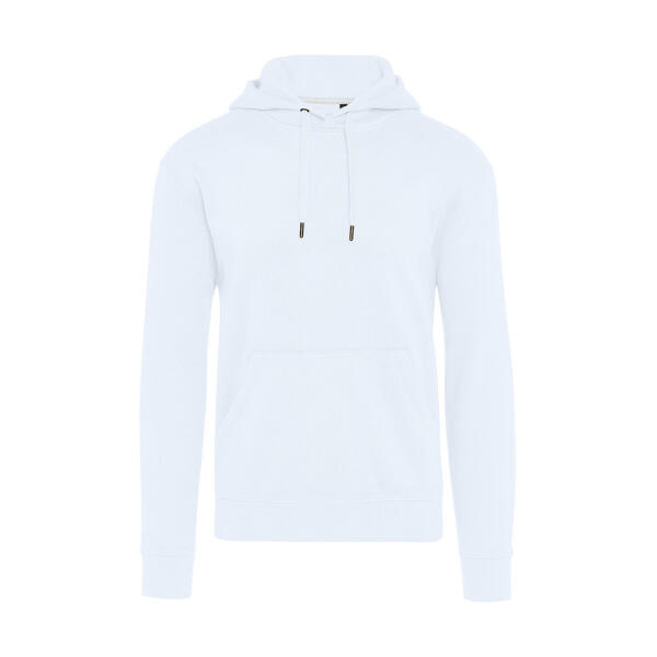 Signature Tagless Hooded Sweatshirt Unisex - Snowwhite - 2XS