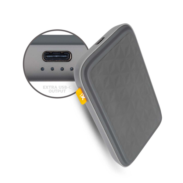 Xtorm Magnetic Wireless Powerbank 5000 - grey