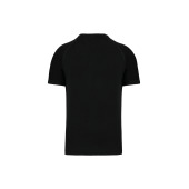 Heren-sport-t-shirt V-hals Black 3XL