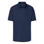 Men's Business Shirt Short-Sleeved - navy - S