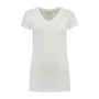 Lemon & Soda T-shirt V-neck cot/elast SS for her White-XL Lemon & Soda T-shirt V-neck cot/elast SS for her White-XL