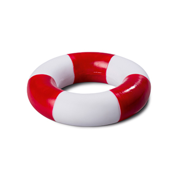 Swim ring for standing ducks